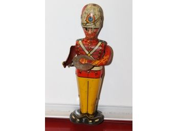 10 Inch Tin Litho Working Windup Marx Marching Soldier
