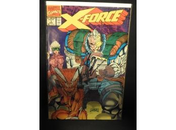 Signed Xforce Comic Book
