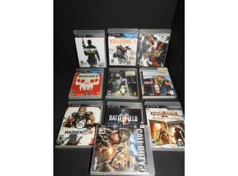 PS3 Playstation Video Game Lot # 2