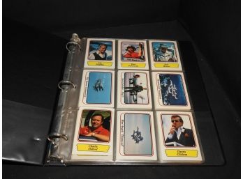 Binder Of Air Show Trading Cards