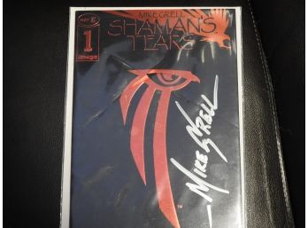 Signed Mike Grell  Shamans Tears Comic Book