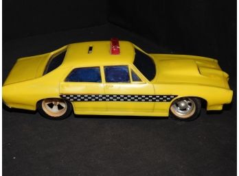 1970 Cragstan GTO Taxi Car 10 Inch Car Battery Op