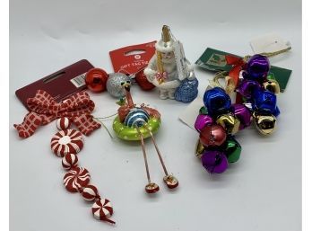 Collection Of Holiday Decorations And Ornaments - With Tags - Lot 2