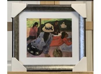 Beautifully Framed Paul Gauguin Lithograph 'Quiet Time