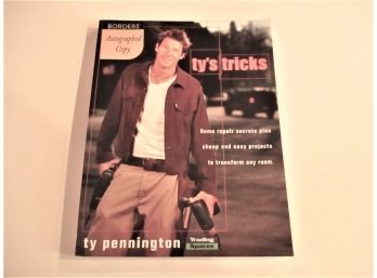 Ty Pennington, 'Ty's Tricks', Autographed Book
