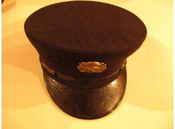 Canton, CT Fireman's Dress Hat With Badge