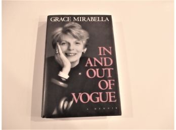 Grace Mirabella, 'In And Out Of Vogue', Autographed Book