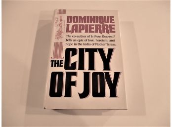 Dominique Lapierre, 'The City Of Joy', Autographed Book