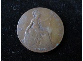 British 1913 Large Penny