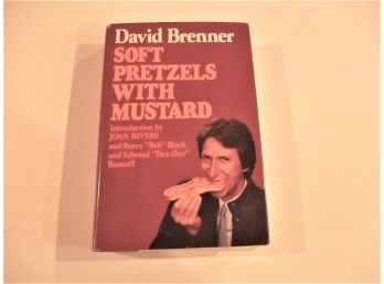 David Brenner, 'Soft Pretzels With Mustard', Autographed Book