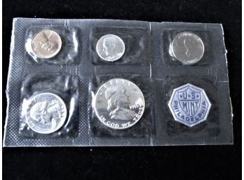 U.S. 1955 P Silver Proof Mint Set, 5 Coins