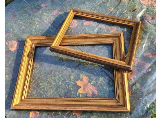 Pair Of Vintage Wooden Frames