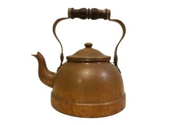 Small Copper Teapot - Tagus Made In Portugal R.51