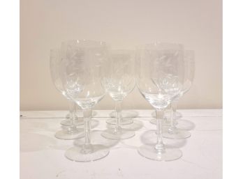 Princess House Wine Glasses - Set Of 8