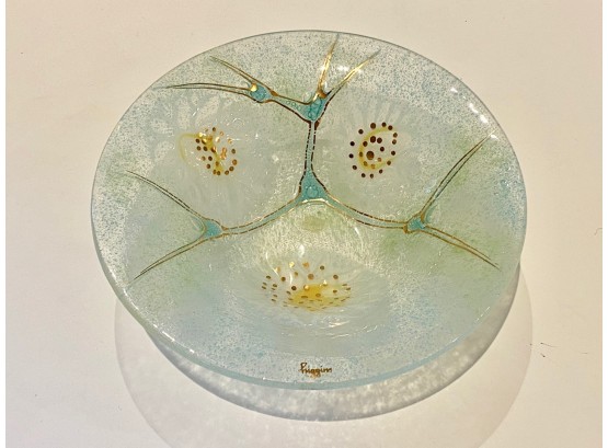 Higgins Mid-Century Art Glass Bowl