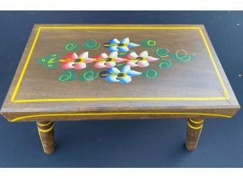 Ebersol Chair Shop Hand Painted Child's Stool