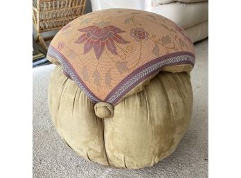 Moroccan-Style Puffy Seat Or Ottoman