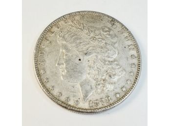 1878 Morgan Silver Dollar (FIRST YEAR)