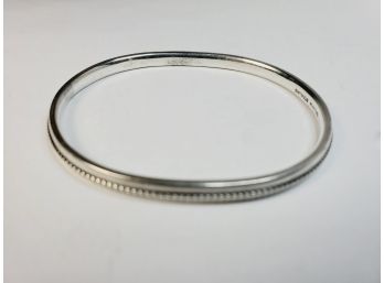 Vintage Sterling Silver Bangle Bracelet