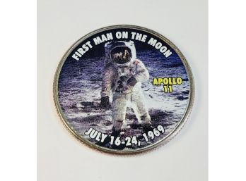 2014 Kennedy Half Dollar Apollo 11 Colorized Coin