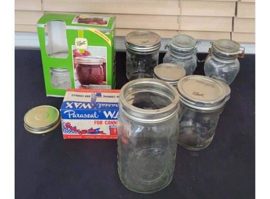 Ball Canning Collection - Paraseal Wax Included.