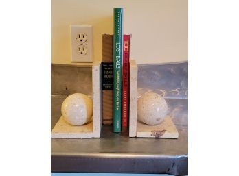 Book Ends - Roman Style Solid Granite