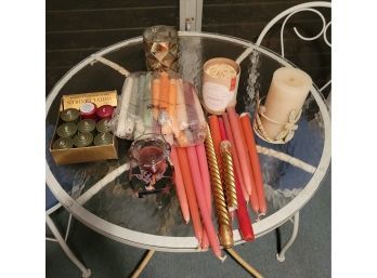 Basket Of Candles