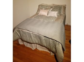 Serta Perfect Sleeper Double Bed With Bedding - Never Used.