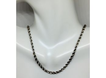 18' Sterling Silver Rope Chain