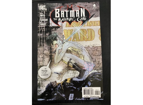 2010 DC Comics Batman The Widening Gyre #4 Of 6