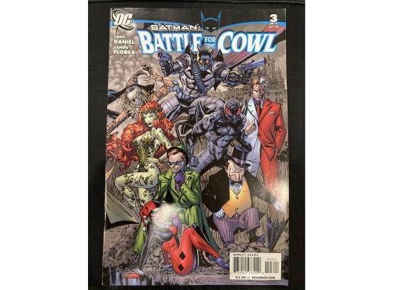 DC Comics Batman: Battle For The Cowl #3 Of 3