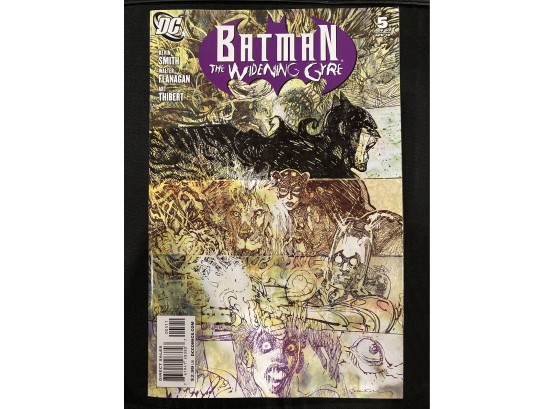 2010 DC Comics Batman The Widening Gyre #5 Of 6