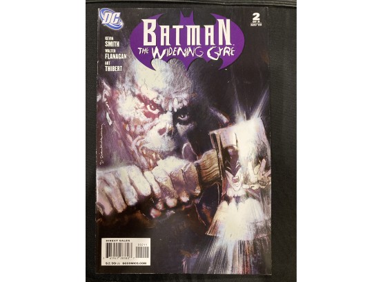 2009 DC Comics Batman The Widening Gyre #2 Of 6