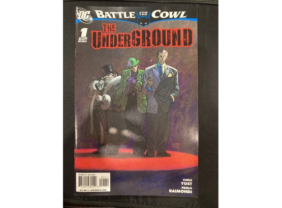 2009 DC Comics Battle For The Cowl The Underground One Shot