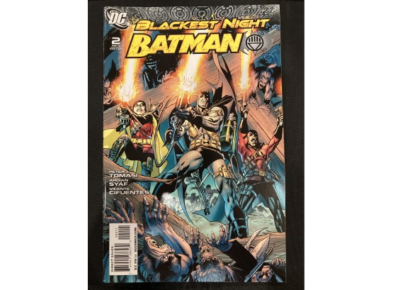 2009 DC Comics Batman Blackest Night #2 Of 3