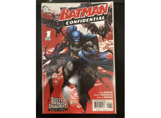 2007 DC Comics Batman Confidential First Issue