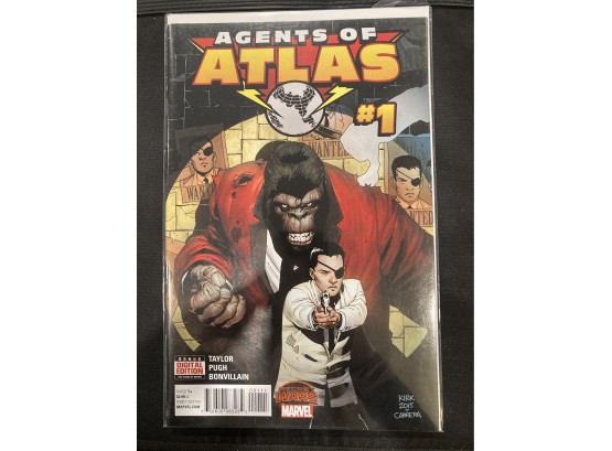 Marvel Comics Agents Of Atlas #1