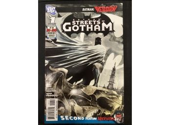 2009 DC Comics Batman: Reborn Streets Of Gotham 1st Issue