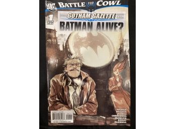 2009 DC Comics Battle For The Cowl Batman Alive? One Shot