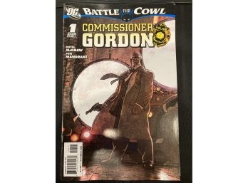 2009 DC Comics Battle For The Cowl Commissioner Gordon One Shot