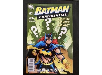 2009 DC Comics Batman Confidential #21 The What The Who The Why