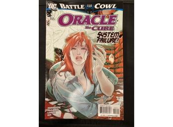 2009 DC Comics Battle For The Cowl Oracle The Cure System Failure #3 Of 3