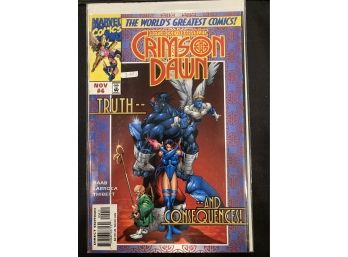 Marvel Comics Crimson Dawn #4