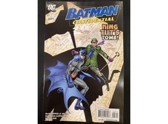 2009 DC Comics Batman Confidential #28 King Tut's Tomb