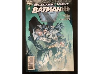 2009 DC Comics Batman Blackest Night #3 Of