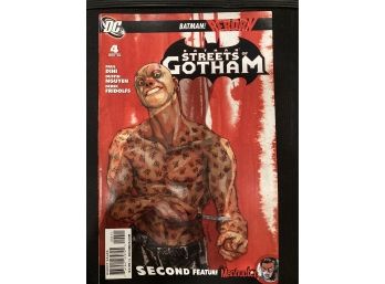 2009 DC Comics Batman: Reborn Streets Of Gotham #4