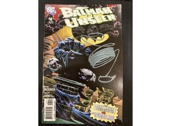 2009 DC Comics Batman Unseen #4 Of 5