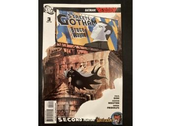 2009 DC Comics Batman: Reborn Streets Of Gotham Saved By Bruce Wayne #3
