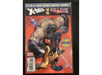 Marvel Comics X-Men Vs. Agents Of Atlas #1 Of 2