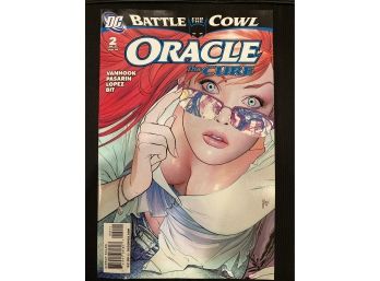 2009 DC Comics Battle For The Cowl Oracle The Cure #2 Of 3